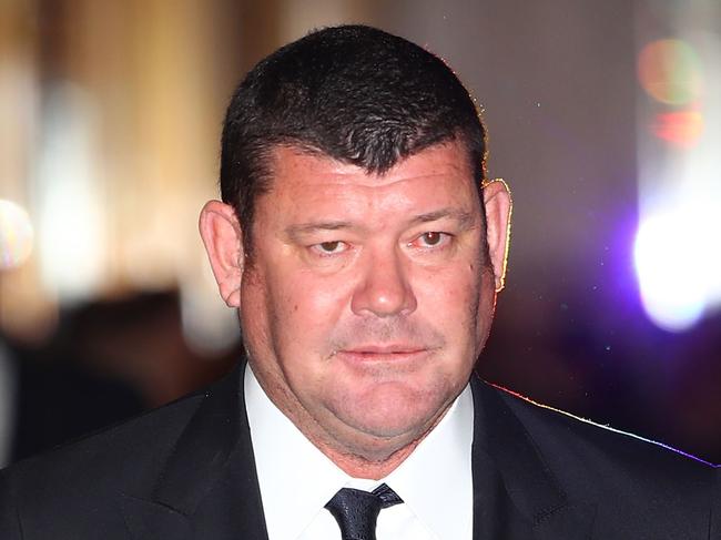 MELBOURNE, AUSTRALIA - OCTOBER 26:  James Packer of Crown Resorts leaves after attending the Crown Resorts annual general meeting on October 26, 2017 in Melbourne, Australia. The AGM comes just a week after Independent MP Andrew Wilkie used parliamentary privilege to accuse Crown of misconduct, including allegations of allege of tampering with gaming machines to increase profits.  (Photo by Scott Barbour/Getty Images)