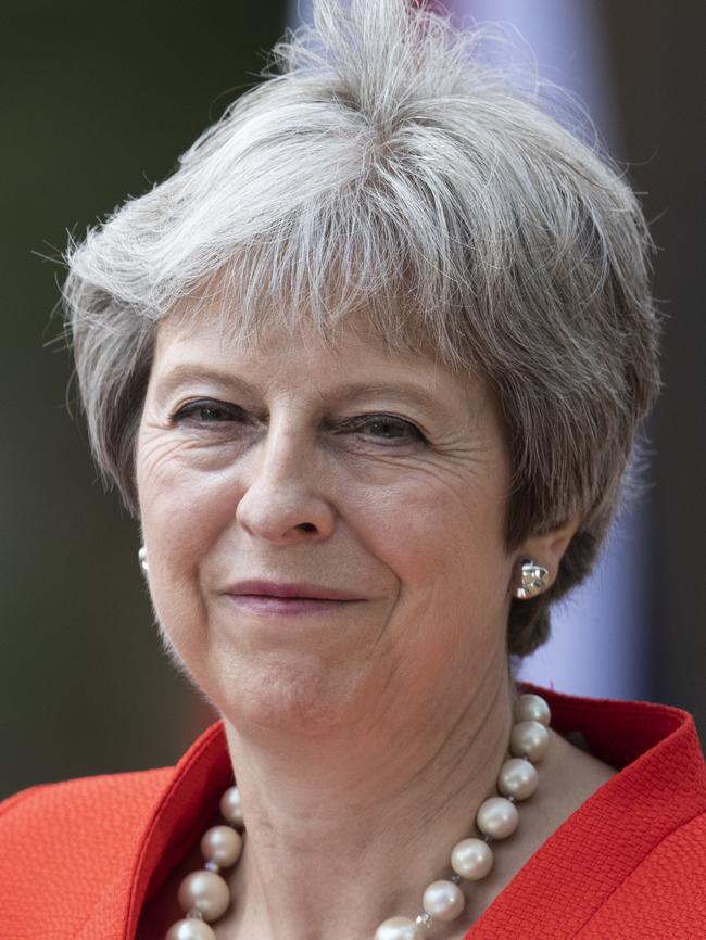 Gamely carrying on: Prime Minister Theresa May. Picture: Dan Kitwood/Getty Images