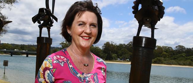 Currumbin MP Jann Stuckey has sought figures on crime around light rail stations. Picture David Clark.