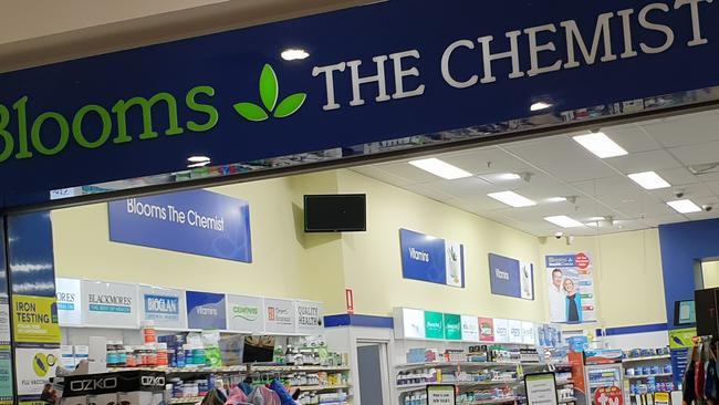 An unemployed man drew the attention of a pharmacist at this chemist when he forged a prescription. Picture: Isabell Petrinic