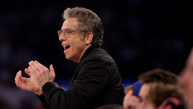 Ben Stiller is a long time fan of the Knicks. (Photo by Al Bello/Getty Images)
