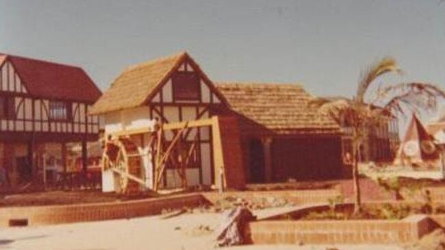 Pacific Fair under construction, 1977.