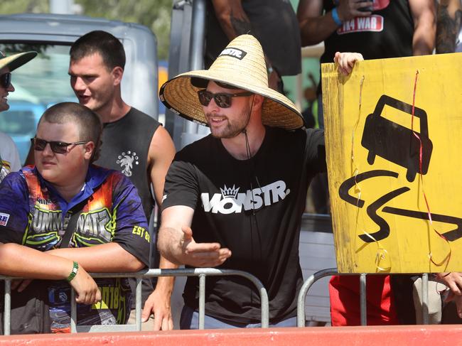 The annual Street Machine Summernats Car Festival in Canberra with thousands of car enthusiasts attend the event.Crowd numbers seemed to be considerably down on previous years. Picture: Gary Ramage