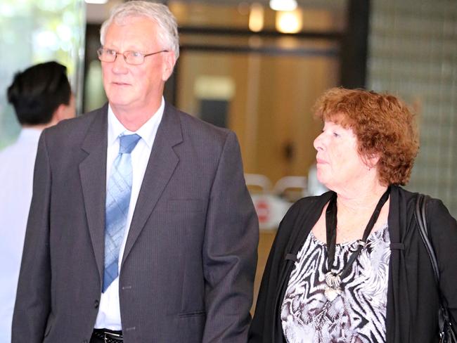 William Spedding outside the downing centre courts after his hearing was adjourned until Wednesday so the judge can listen to media requests for the suppression order to be lifted .pic John Grainger