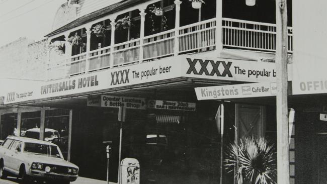 The Tatts Hotel, circa 1980s, after it underwent an extensive renovation.