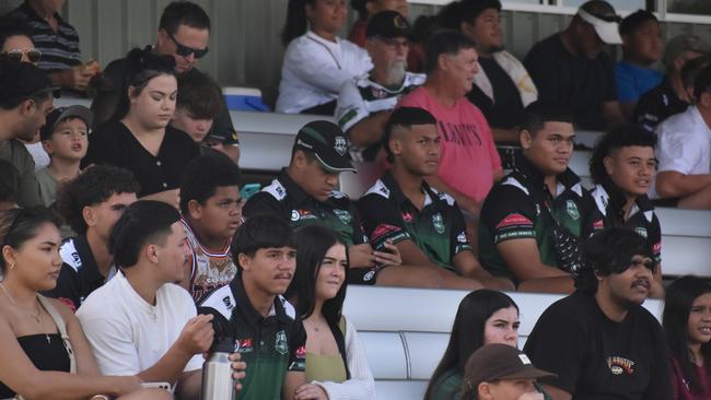 Meninga Cup semi-final action between the Ipswich Jets and Townsville Blackhawks. Saturday April 15, 2023.