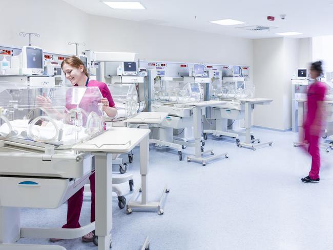 The NICU at Westmead Hospital has 15 fully funded cots. Picture: Generic image/iStock