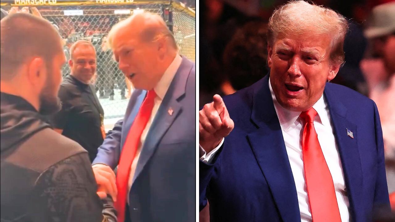 Donald Trump’s extraordinary promise to UFC superstar overheard in viral clip