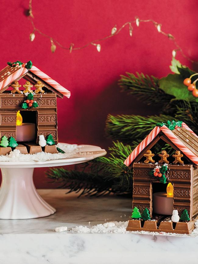 These candy houses can double as table decorations. Picture: <i>Sweet! Celebrations </i>