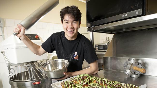 Burnie teenager Sunny Beatson opened his own doughnut business, BeaDoughs, during COVID pandemic. Started in his family kitchen, expanded to a proper shopfront and business is booming.