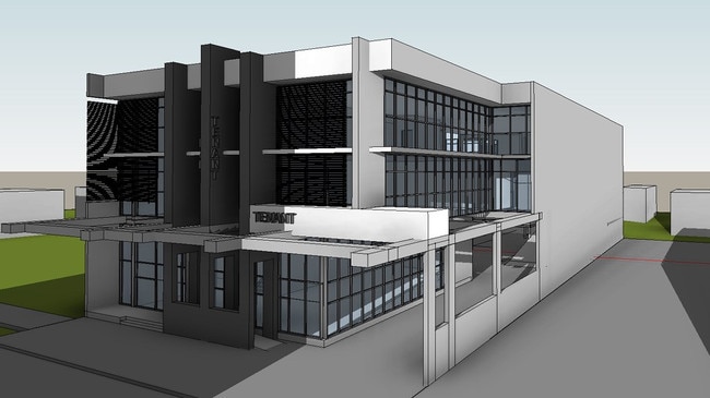 Neater Constructions has proposed the development of a new office building on McLeod St, Cairns city. Picture: Supplied