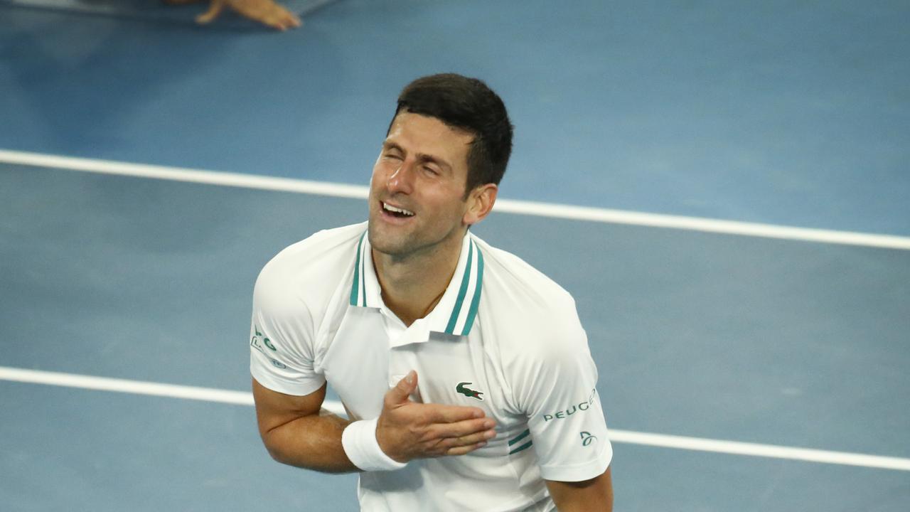 Novak Djokovic will face the federal court once again on Sunday. Picture: David Caird