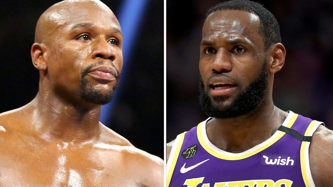 Floyd Mayweather believes he’s more deserving than LeBron James of being crowned the decade’s best athlete.