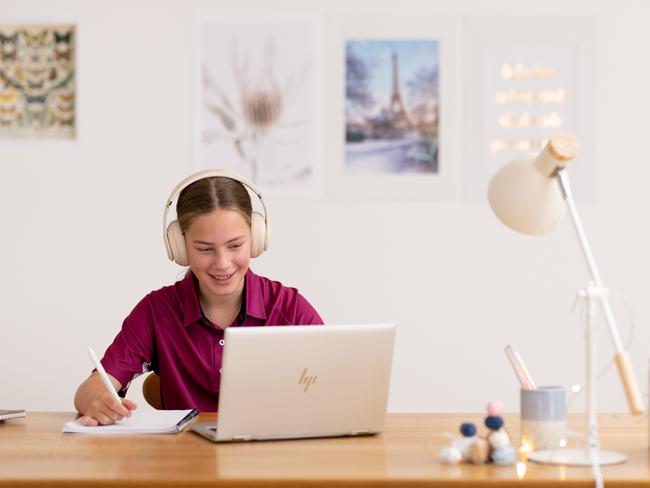 Haileybury Pangea - Australia’s leading private online school for Grade 5 to Year 12 students - has seen an increase in pupils opting to study online, with enrolments doubling since it opened in 2023. Picture: Supplied.