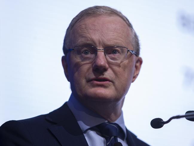 SYDNEY - NCA Newswire, Wednesday 07th June 2023 - Governor Philip Lowe addresses the Morgan Stanley Australia Summit held at the Four Seasons Hotel in Sydney.Picture: NCA NewsWire / Christian Gilles