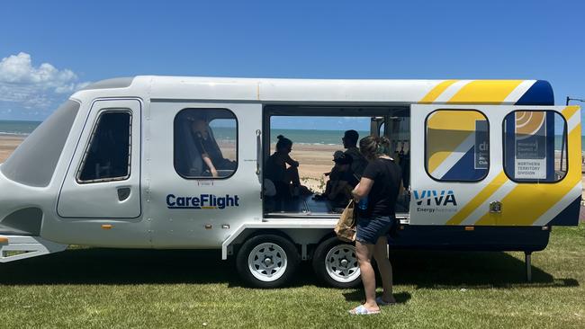 CareFlight held the community fundraising fete at the Darwin Surf Club.