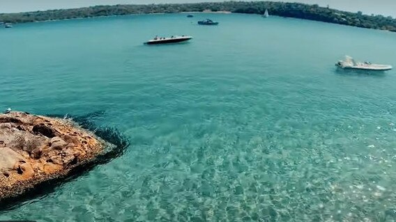 A still from a new advertising campaign video for Seiko watches filmed on Sydney's northern beaches, released in May 2023. Picture: Man of Many Production Studio