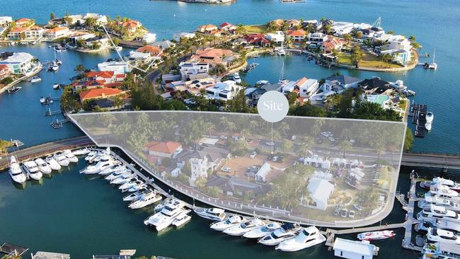 Artist impression of the Sovereign Mile development on the Sovereign Islands. Picture: Supplied