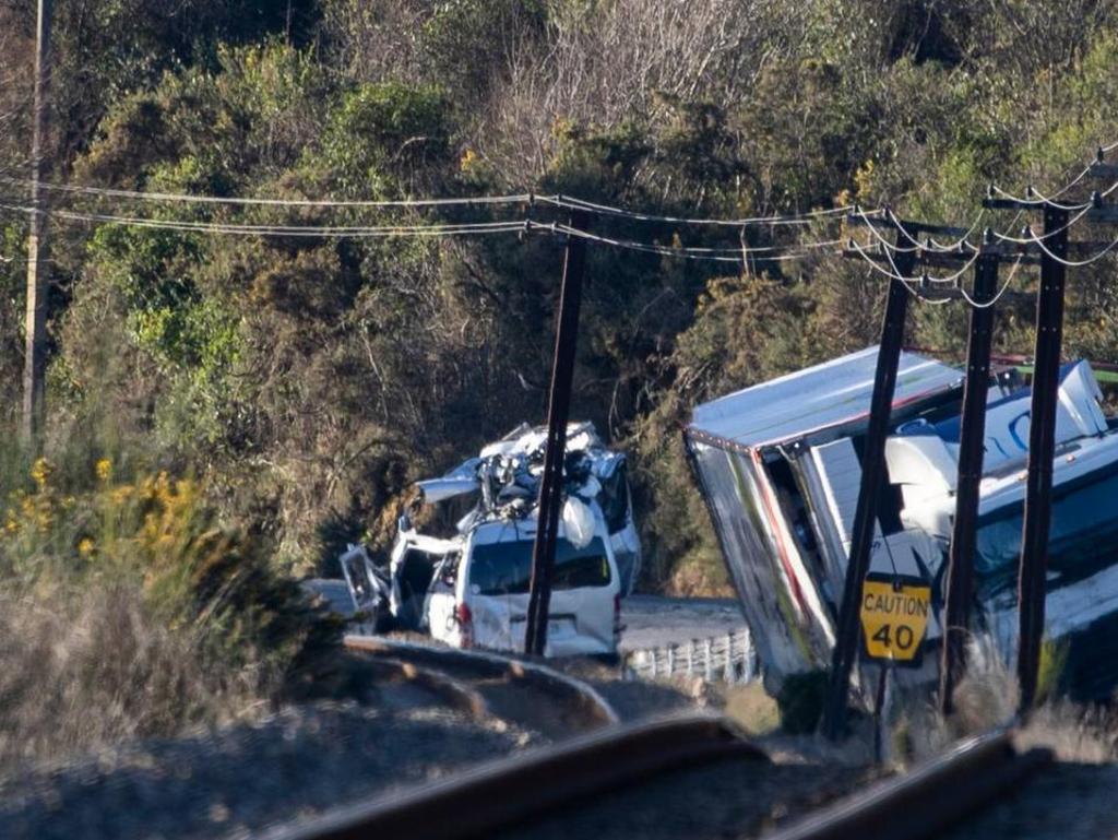 The crash occurred on Sunday morning south of Picton. Picture: George Heard/NZ Herald