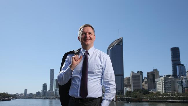 Suncorp CEO Steve Johnston. Photo Mark Cranitch.