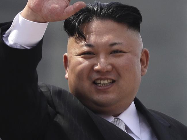 In this Saturday, April 15, 2017, photo, North Korean leader Kim Jong Un waves during a military parade to celebrate the 105th birth anniversary of Kim Il Sung in Pyongyang, North Korea. The broad avenues of Pyongyang were, by authoritarian North Koreaâ€™s standards, fairly empty ahead of Tuesdayâ€™s 85th anniversary of the founding of the Korean Peopleâ€™s Army, one of the biggest events on the countryâ€™s calendar. In recent years, the army commemoration has taken a backseat to the April 15th celebration of North Korea founder Kim Il Sungâ€™s birth, which saw thousands choking the avenues to prepare for the countryâ€™s biggest holiday. (AP Photo/Wong Maye-E)