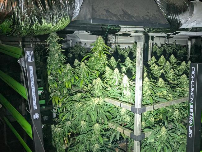 Police have arrested and charged a 46-year-old Hackham in relation to a drug bust at Edwardstown. PICTURE: SA Police.
