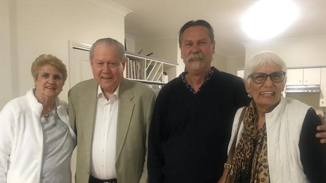 Robyn and Peter Anderson with friends.