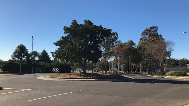 Council are calling for traffic lights to be installed at a crossing at this roundabout on Stanhope Parkway.