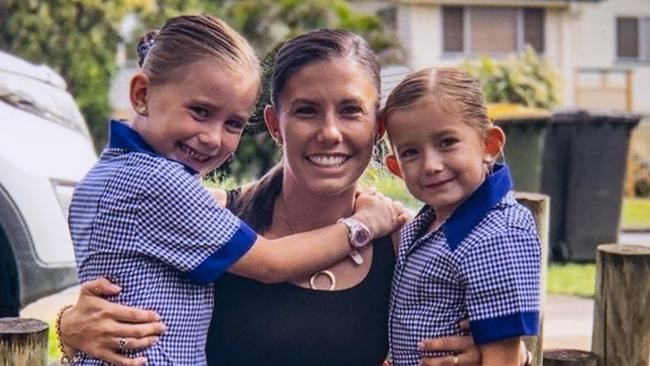 Domestic violence murder victims Hannah Clarke and daughters Aaliyah and Laianah. Picture: Supplied