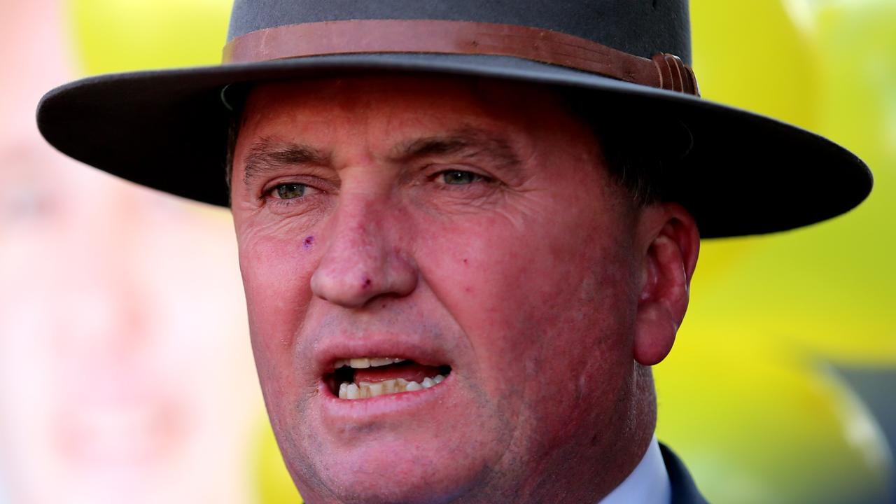 Barnaby Joyce said Higgs was known as a ‘creep’ at Riverview and he and other boarders banded together to protect one another. Picture: Alex Coppel.