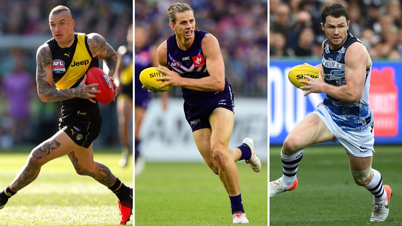 Dustin Martin and Patrick Dangerfield lead the big names for Victoria against Nat Fyfe's All Stars.