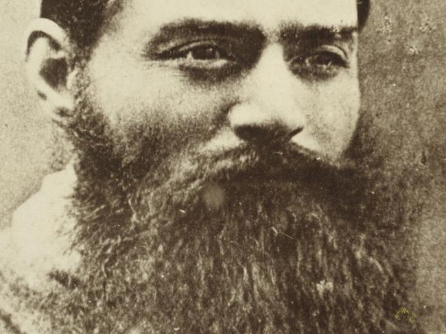 Ned Kelly portrait - taken the day before he was hanged. Picture: State Library of Victoria