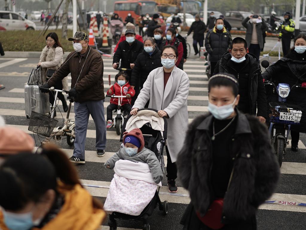 The virus first emerged in Wuhan in December 2019. Picture: Getty Images