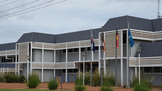 Katherine Police Station. Picture: Alex Treacy