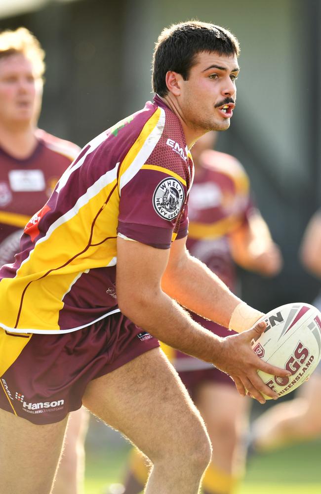 Joshua Abbott . TDRL; Townsville Brothers Vs Charters Towers Miners at Jack Manksi Oval for the inaugural Stevenson Memorial Shield . Picture: Alix Sweeney