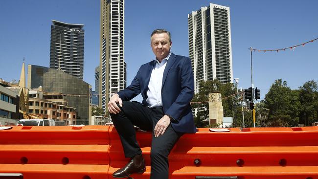 Business Western Sydney executive director David Borger at Church St in October. Picture: John Appleyard