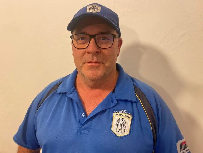 East Sandringham’s new coach Shane Hesline: Facebook