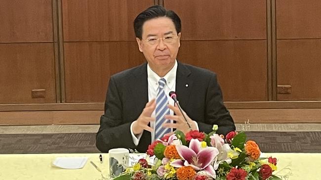 Taiwan Foreign Minister Joseph Wu. Photo: Glen Norris