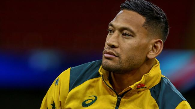 Folau is seeking about $10 million in compensation from Rugby Australia. Picture: AFP