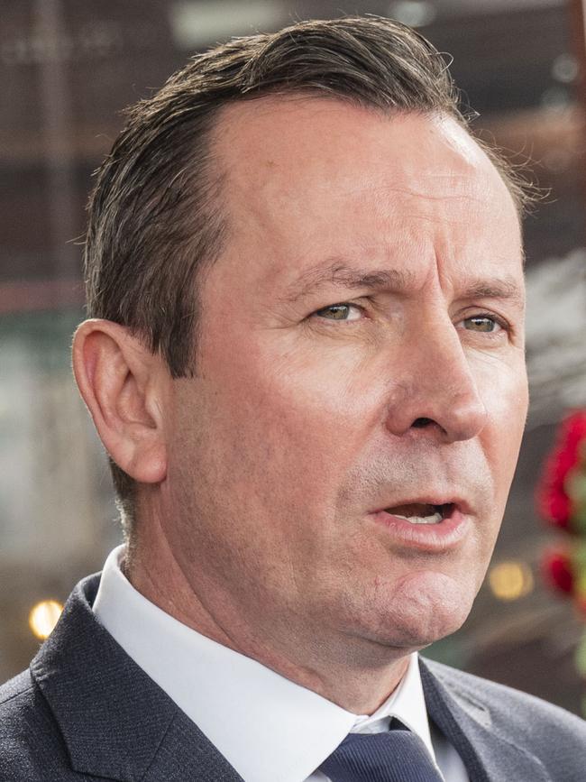 Western Australian Premier Mark McGowan