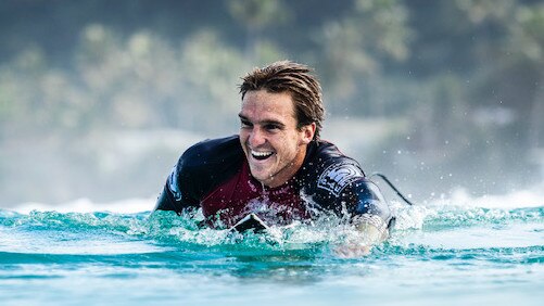 Ryan Callinan is the top placed Australian surfer heading into the Tahiti Pro this week and a major chance to make the Olympic Games. Pic: WSL