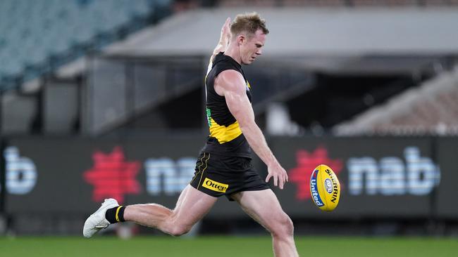 Jack Riewoldt wishes to tutor the next generation at the back-end of his career. Picture: AAP Image/Michael Dodge