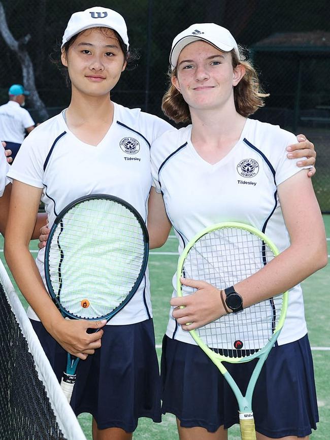 Doubles pairing Aimee Jin and Valentyna Rosa have taken the Claycourt Nationals by storm.