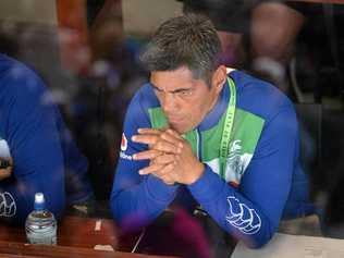 CHRISTCHURCH, NEW ZEALAND - MARCH 30: Head Coach Stephen Kearney of the Warriors looks on during the round three NRL match between the Manly Sea Eagles and the New Zealand Warriors at Christchurch Stadium on March 30, 2019 in Christchurch, New Zealand. (Photo by Kai Schwoerer/Getty Images). Picture: Kai Schwoerer