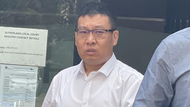 Shutao Huang, 49, pleaded guilty to two counts of sexually touching a person without consent. Picture: Ashleigh Tullis