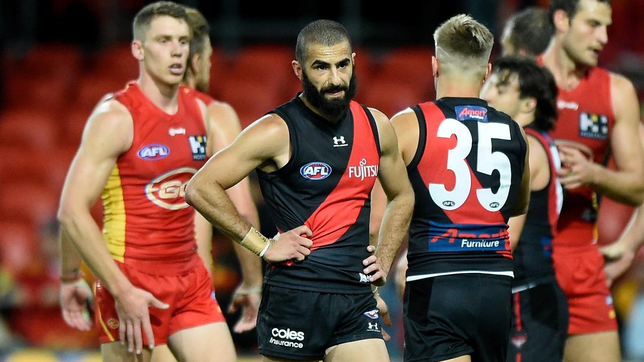 Adam Saad is on his way out at Essendon (Photo by Matt Roberts/AFL Photos/via Getty Images).