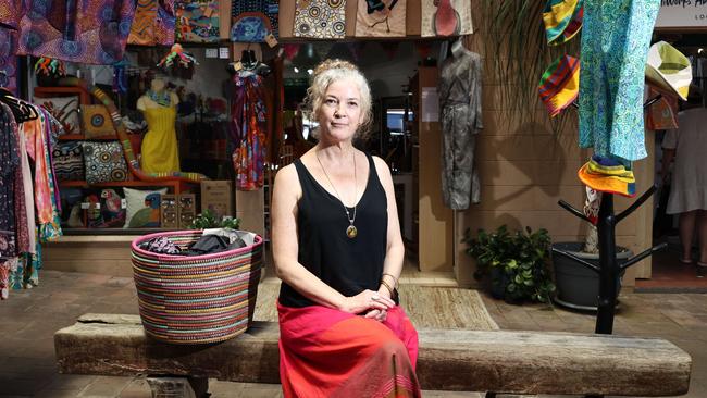 Kuranda retail worker Samara Kendall wants to see the town’s population work together to find a solution to the town’s youth crime problem. Picture: Brendan Radke