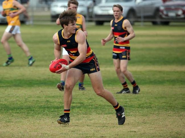 CMS Crows star Murphy Short was at his best against Kadina. Picture: Yorke Peninsula Football League