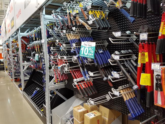 Hand tools appear to be popular.