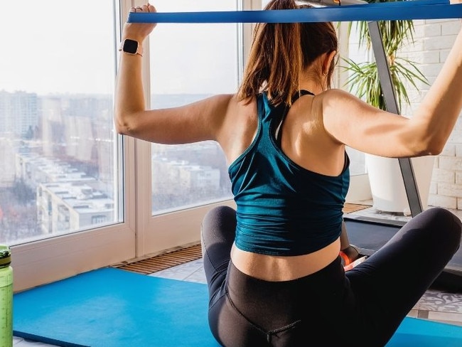 Resistance band exercises also count.